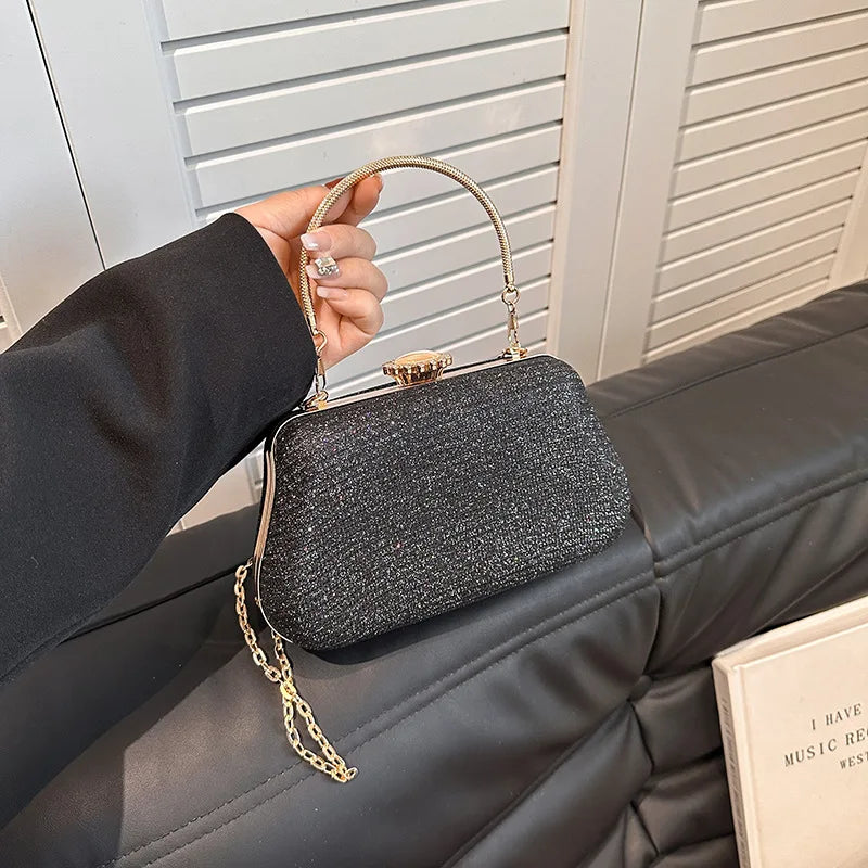 Bolsa de Festa de Luxo com Brilho – Clutch Para Eventos