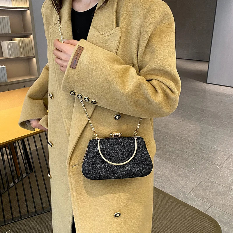 Bolsa de Festa de Luxo com Brilho – Clutch Para Eventos