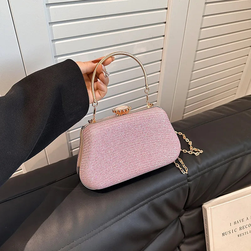 Bolsa de Festa de Luxo com Brilho – Clutch Para Eventos