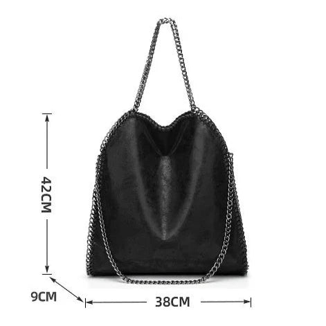 Bolsa de Ombro com Corrente – Bolsa de Luxo Feminina