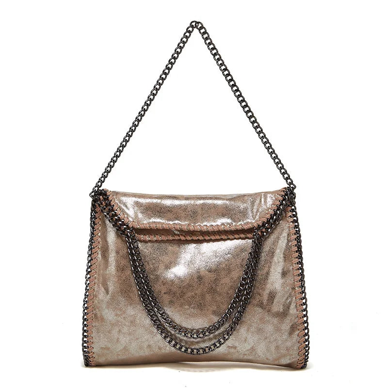 Bolsa de Ombro com Corrente – Bolsa de Luxo Feminina