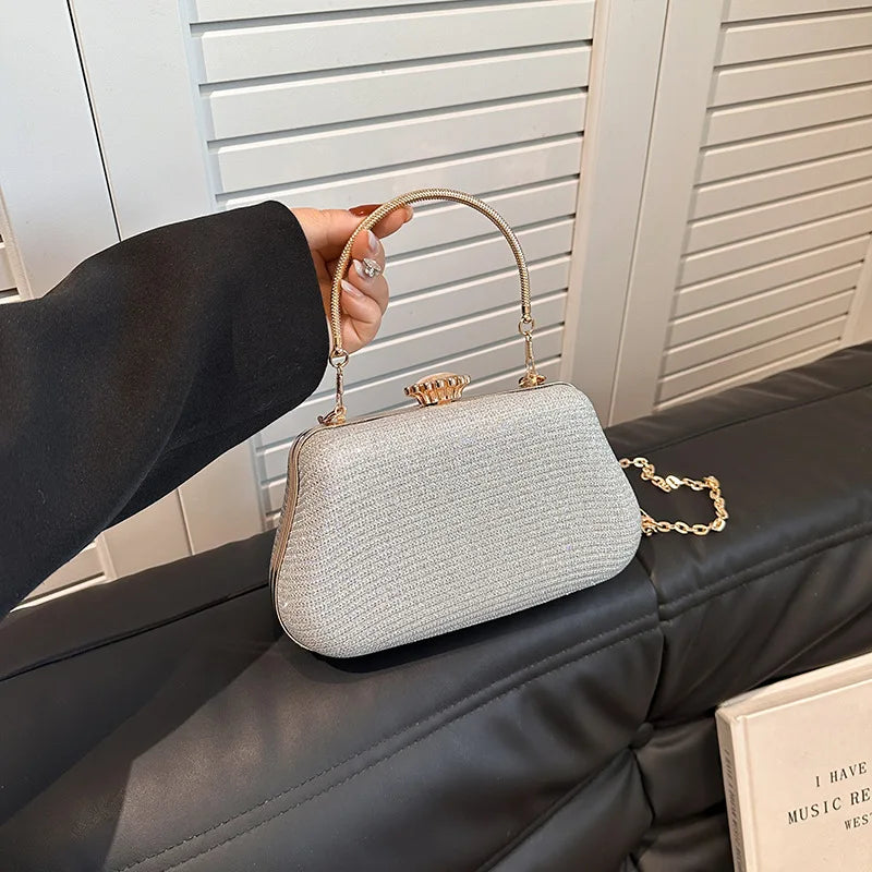 Bolsa de Festa de Luxo com Brilho – Clutch Para Eventos
