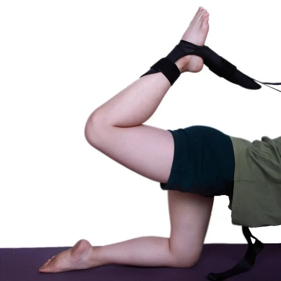 Cinta de Alongamento – Faixa de Reabilitação e Massagem para Pés e Pernas