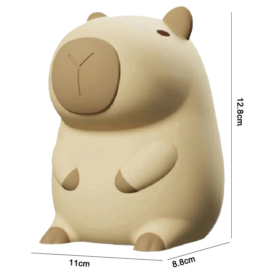 Luminária Capivara – Luminária de Silicone com Controle por Toque