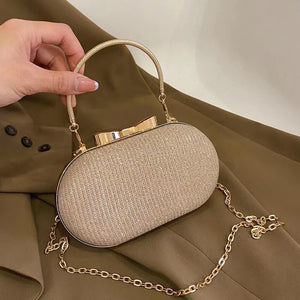 Bolsa Clutch Luxo Brilhante – Bolsa Transversal Pequena