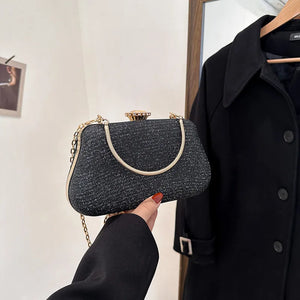 Bolsa de Festa de Luxo com Brilho – Clutch Para Eventos