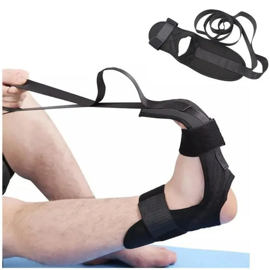 Cinta de Alongamento – Faixa de Reabilitação e Massagem para Pés e Pernas